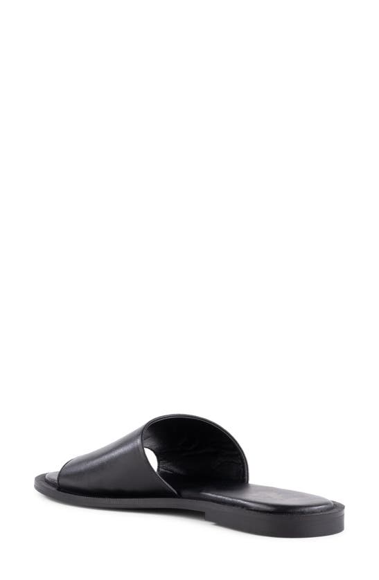 Seychelles Orchid Slide Sandal In Black