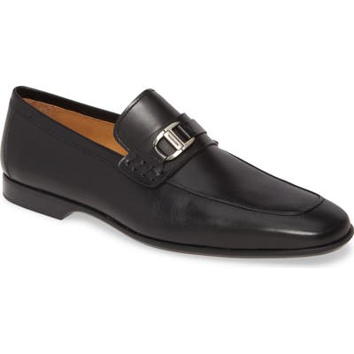 Magnanni Raro Bit Loafer, Black