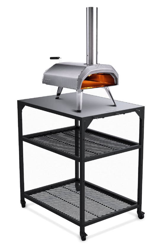 Ooni Medium Modular Table In Black/stainless Steel ModeSens