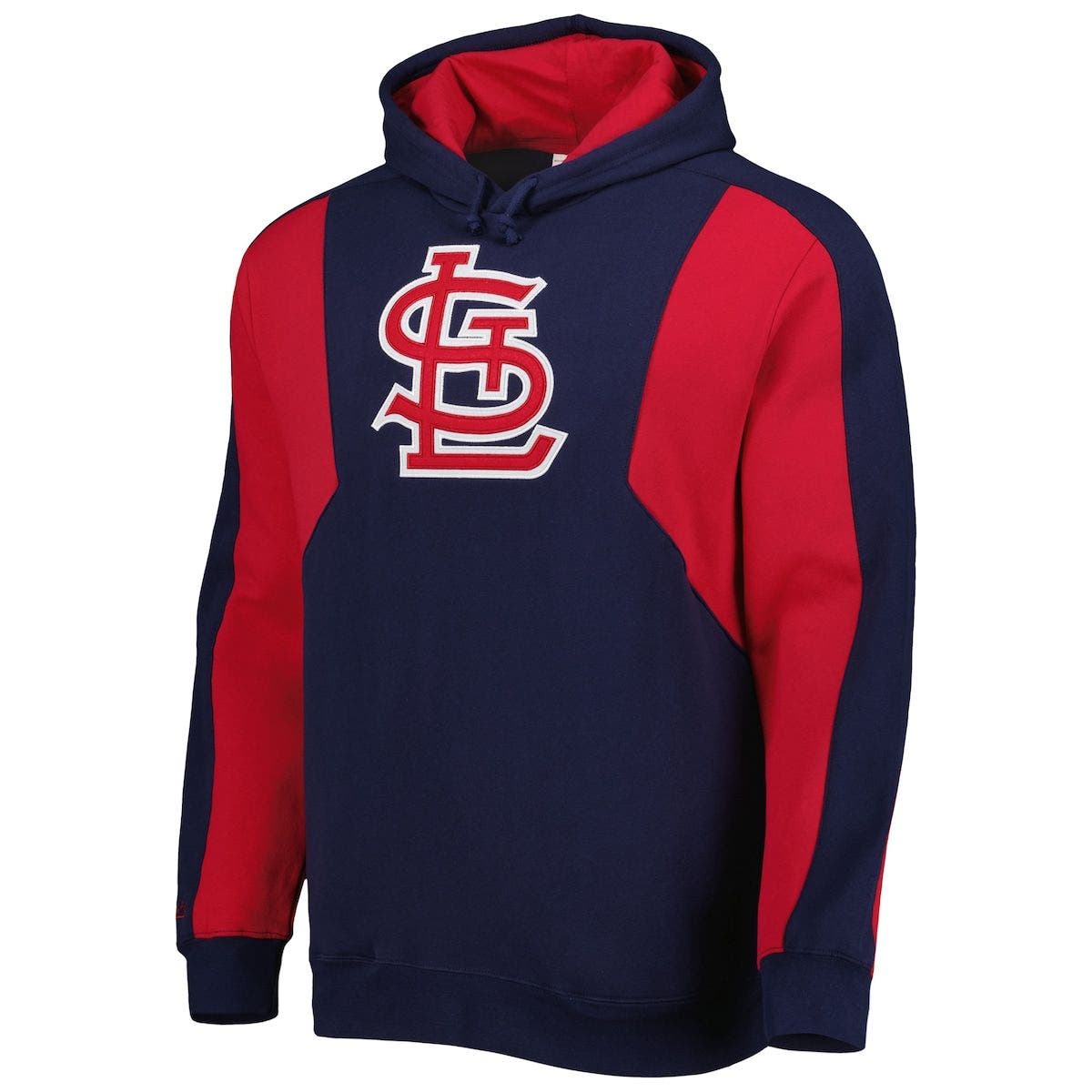 Mitchell & Ness Men's MLB Short Sleeve Hoody St. Louis Cardinals Hoodies