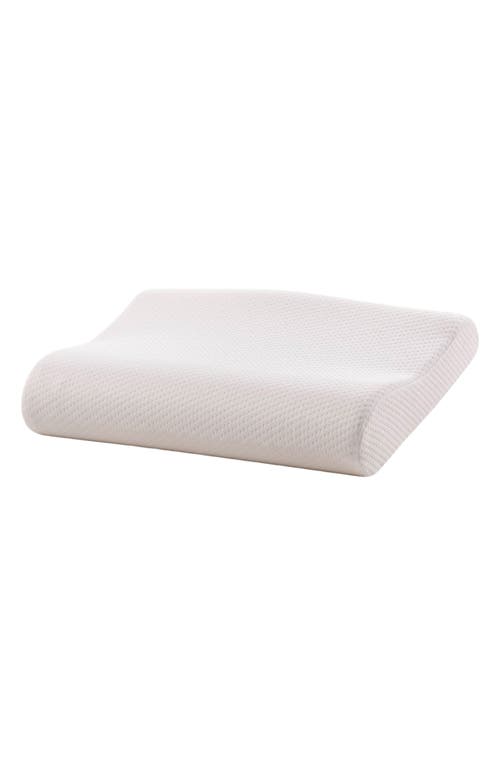 Brooks Brothers Othopedic Visco Pillow In White
