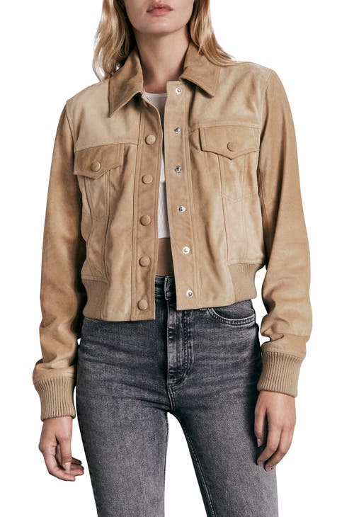 Suede deals jacket nordstrom