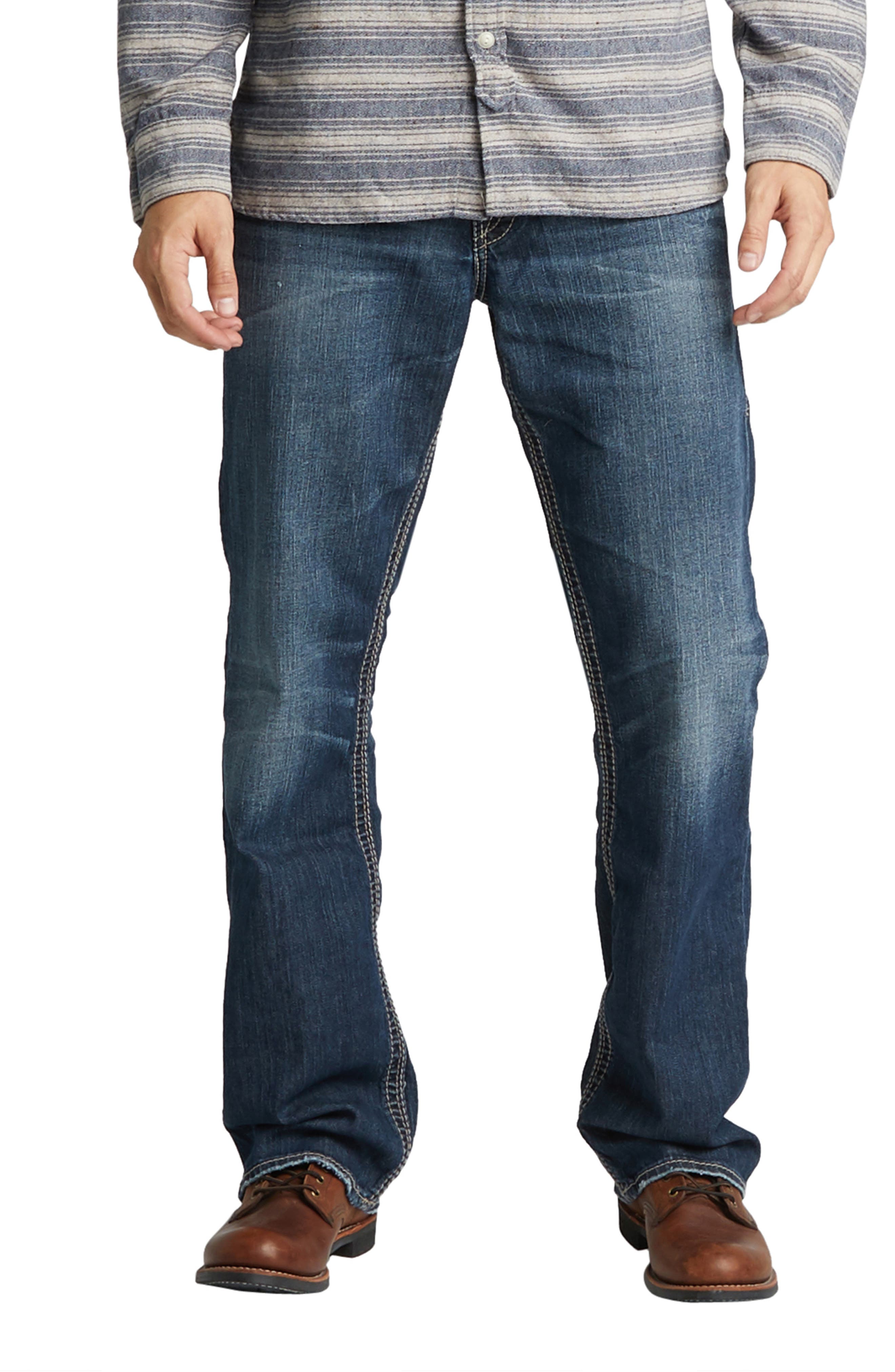 mens silver stretch jeans