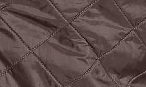 Shop Barbour 'polarquilt' Relaxed Fit Zip-in Liner Vest In Dark Brown