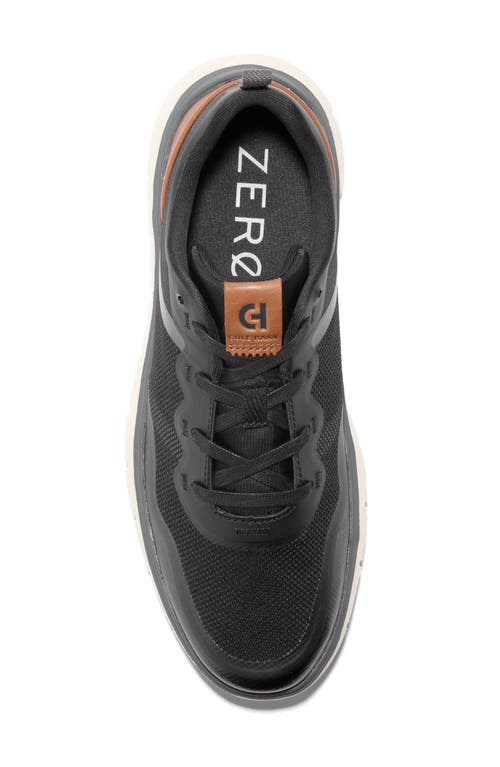 Cole Haan Men's Generation Zerãgrand Stitchlite Lace-up Sneakers In Black/british Tan/ivory