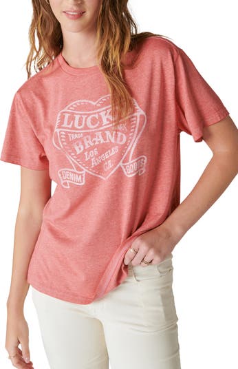 Lucky Brand Lucky Heart Graphic T-Shirt