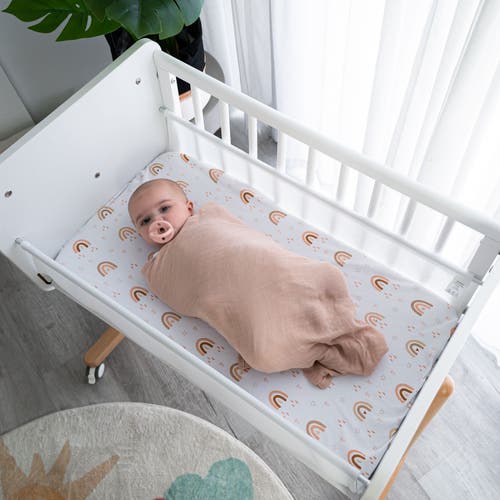 Comfy Cubs Muslin Swaddle Blanket, 2 Pack In Sage & Blush