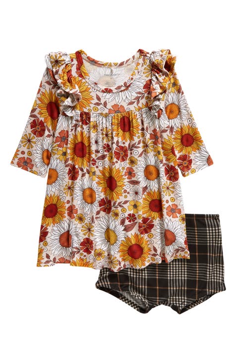 Kids' Goldie Flutter Dress & Bloomers (Baby & Toddler)