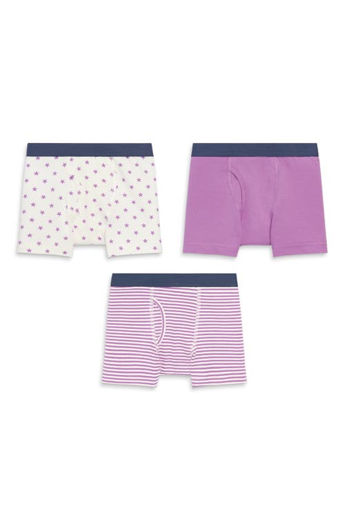 Shop Primary Boxer Brief 3-pack In Lavender Mix