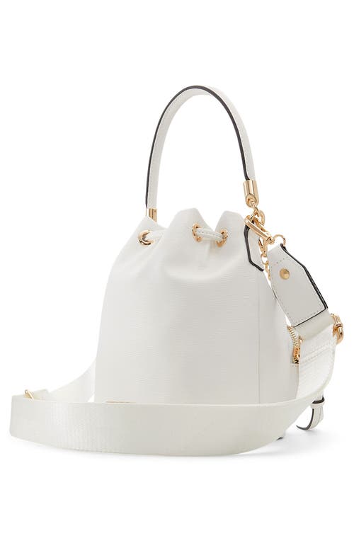 Shop Aldo Jadzia Bucket Bag In White