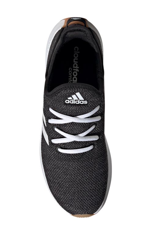 Adidas Originals Adidas Cloadfoam Pure Running Shoe In Black/white/grey