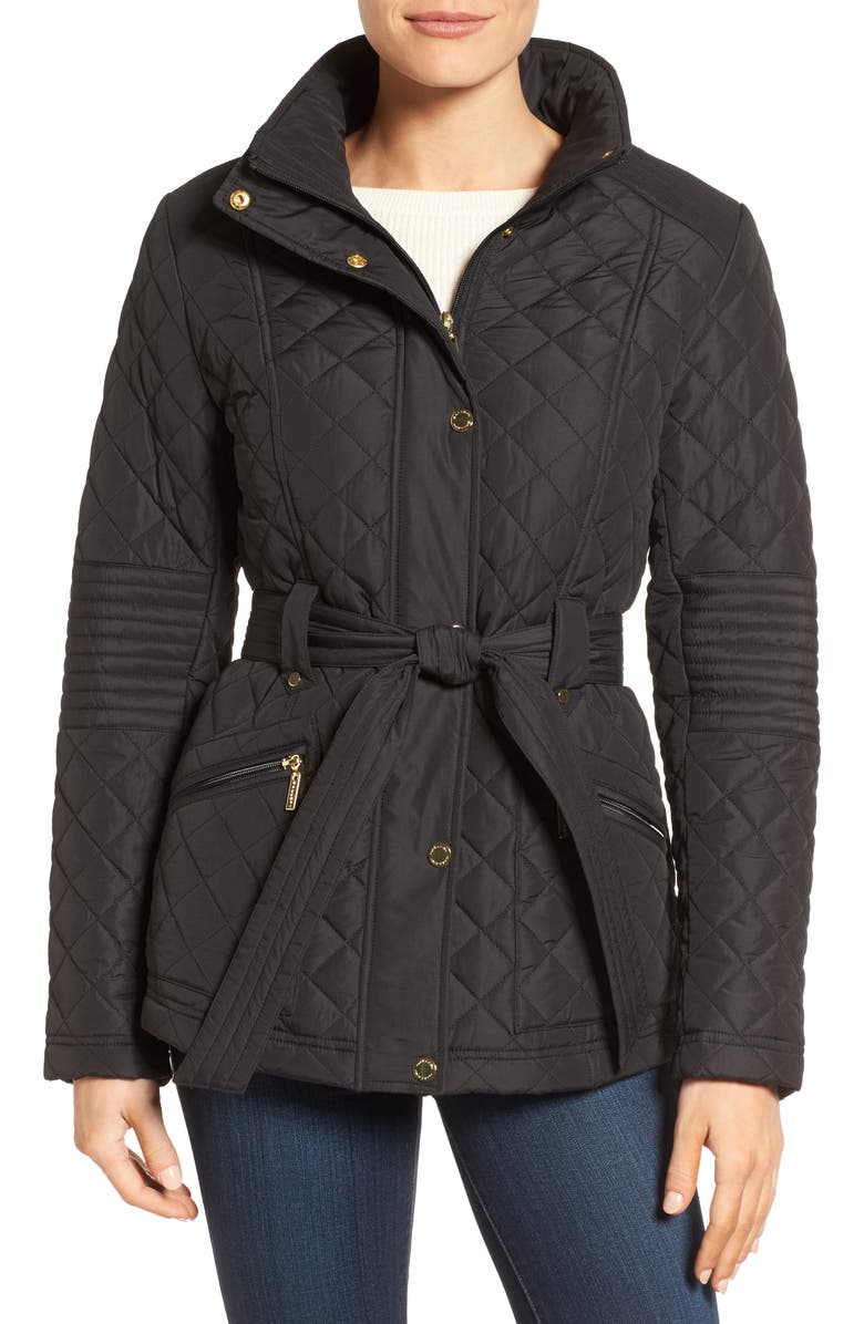 Gallery Belted Quilted Jacket | Nordstrom