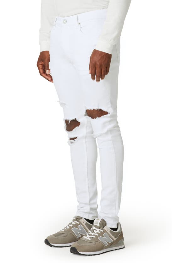 Shop Hudson Jeans Zack Ripped Skinny Fit Jeans In Unknown