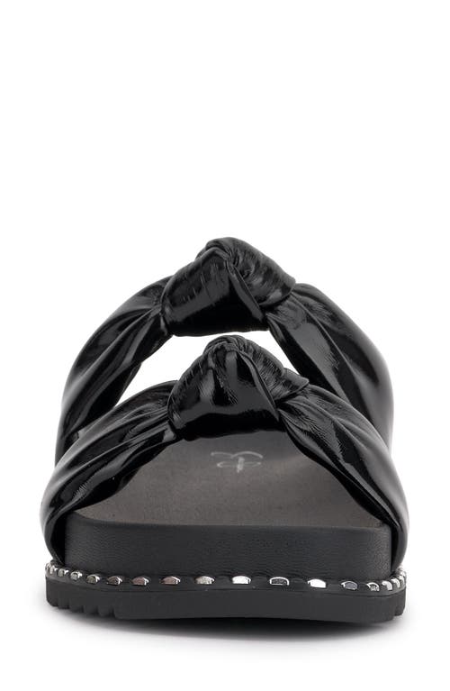 Jessica Simpson Caralyna Platform Slide Sandal In Black