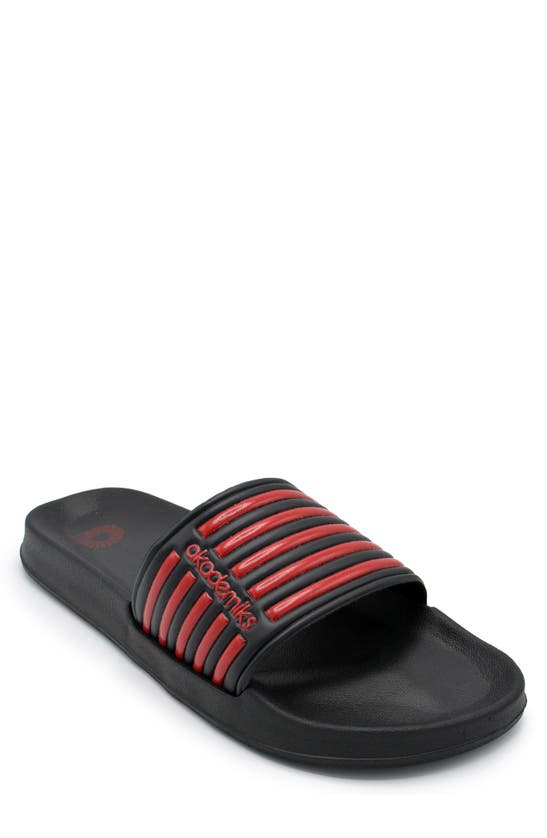 Akademiks Flip 1.0 Slide Sandal In Grey ModeSens