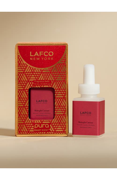 Pura X Lafco Birchwood Molasses 2-pack Smart Diffuser Fragrance Refills In Midnight Currant