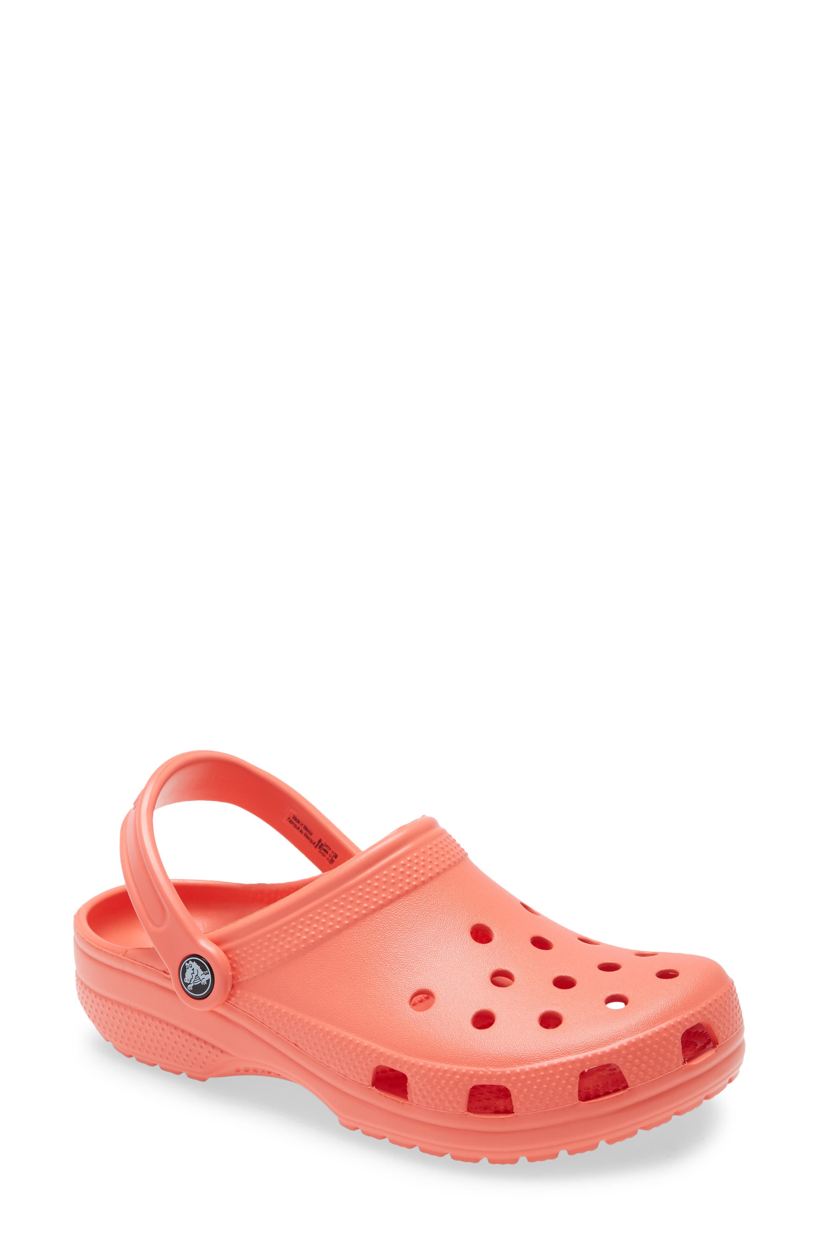 coral slip on shoes