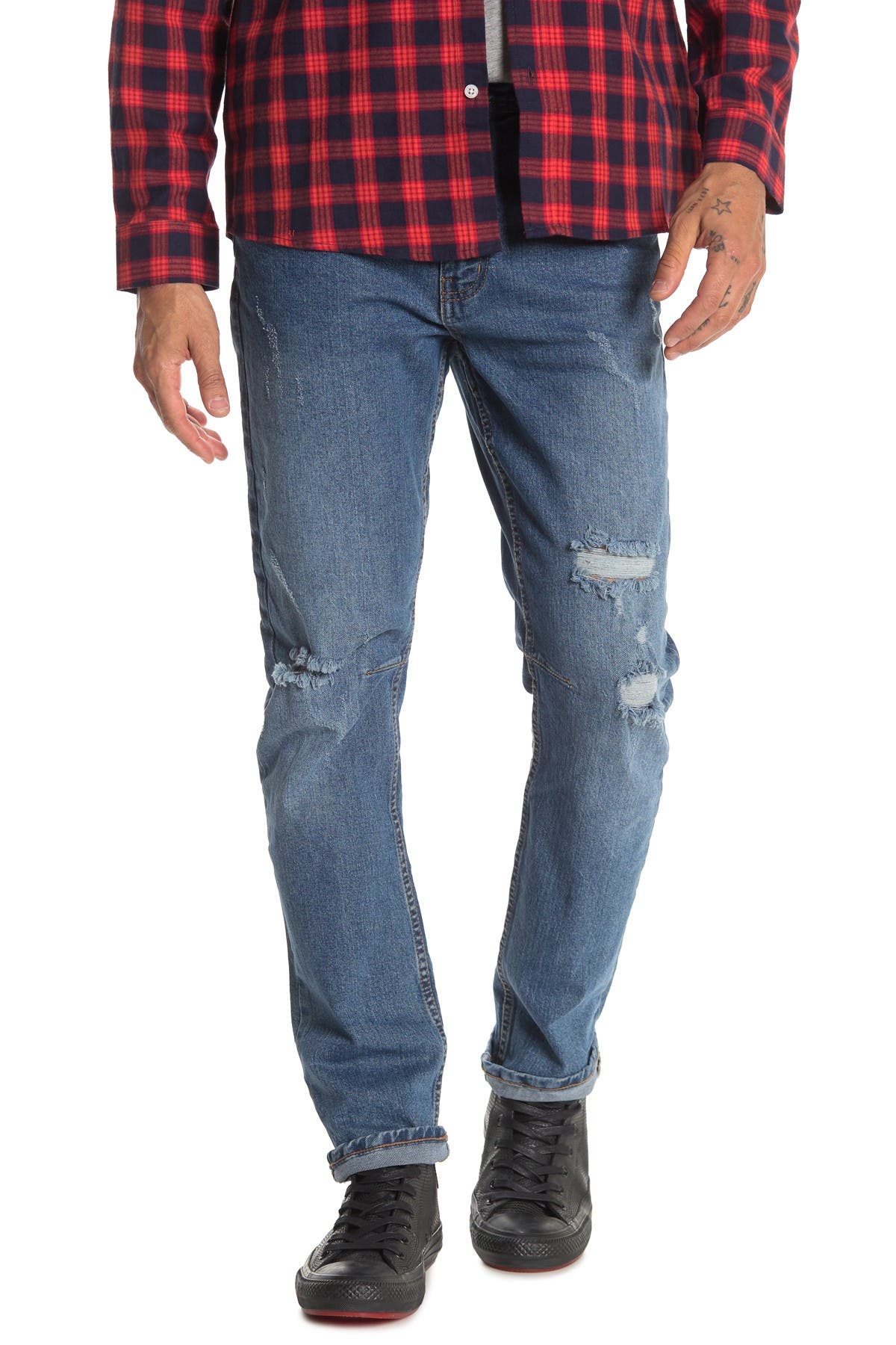 cotton on tapered jeans
