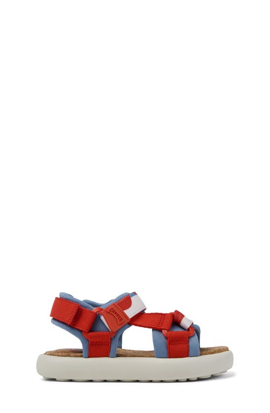 Shop Camper Pelotas Floata Slingback Sandal In Blue/ Red