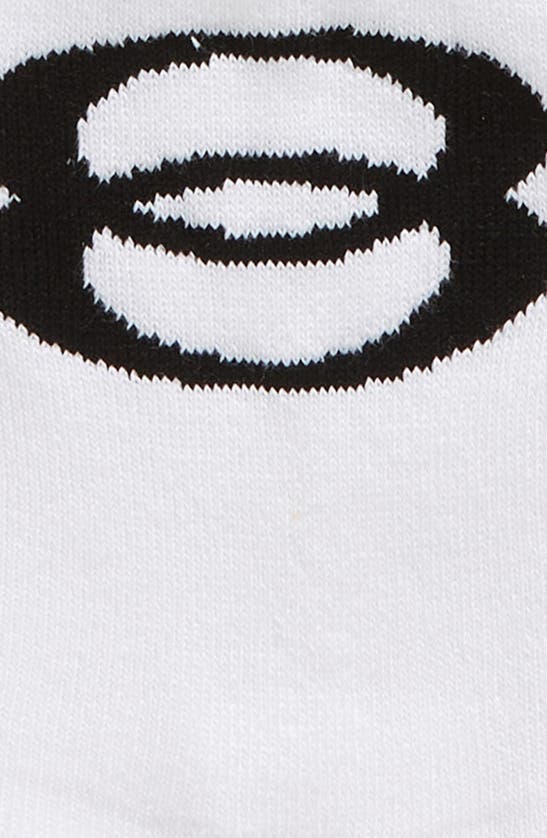Shop Balenciaga Unity Sports Crew Socks In White/ Black