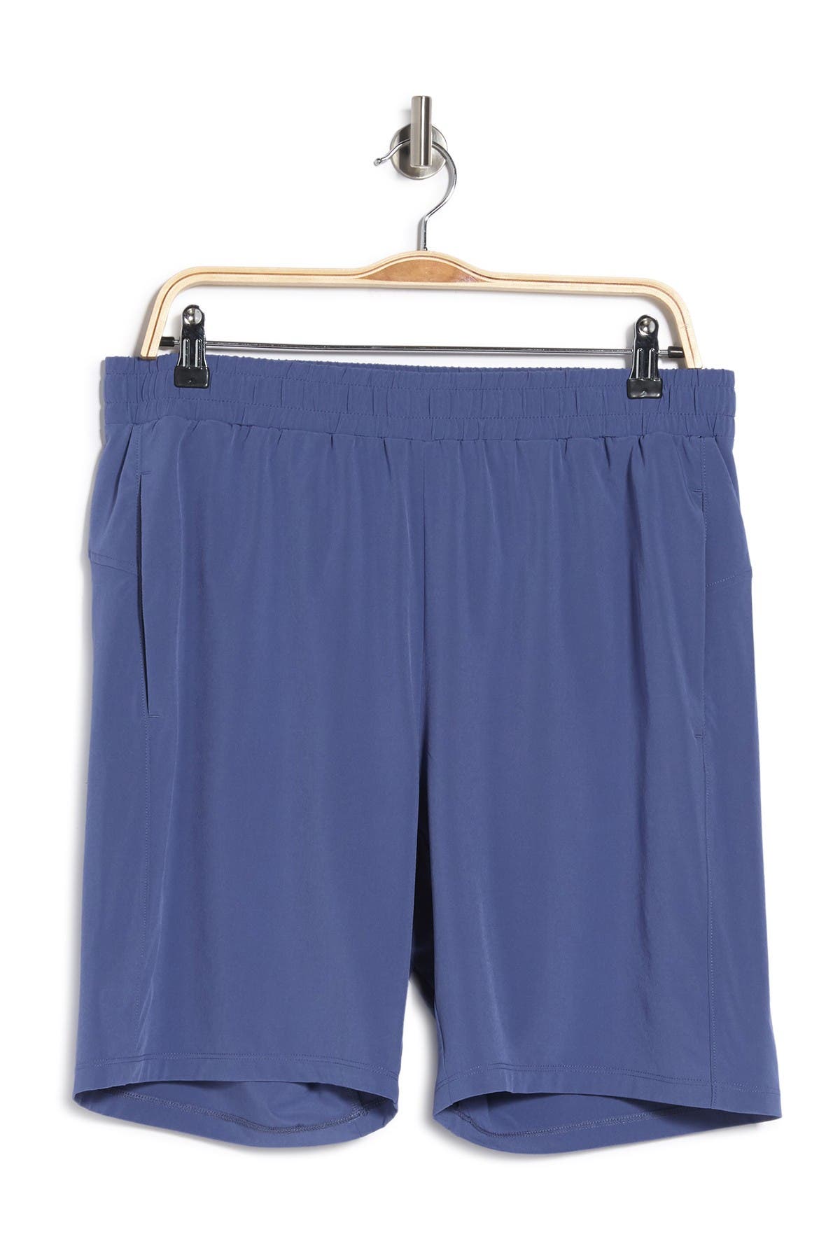 Z By Zella Traverse Woven Shorts In Blue Angelite