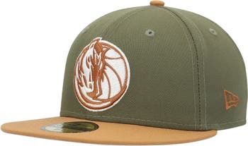 Men's New Era Olive/Orange Chicago Bulls Two-Tone 59FIFTY Fitted Hat