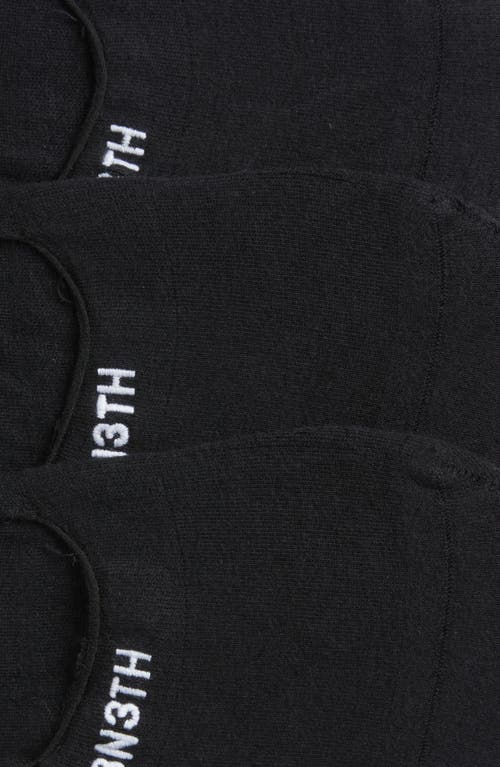 Bn3th 3-pack Classic No-show Socks In Black