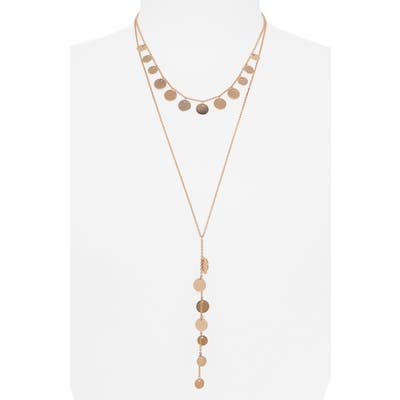 Panacea Disc Layered Y-Necklace