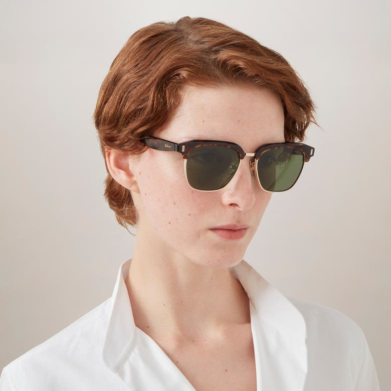 Shop Mulberry Rowan Bio Acetate Sunglasses In Tortoiseshell