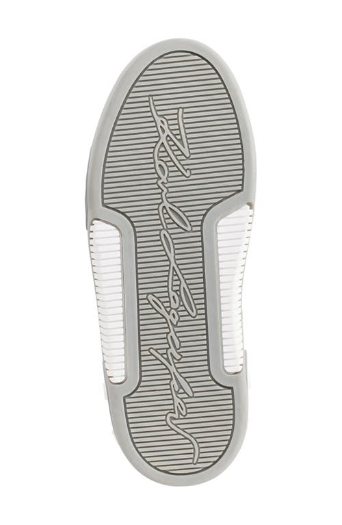 Karl Lagerfeld Paris Colden Sneaker In Pewter