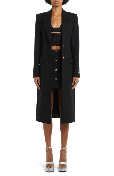 Versace women's trench coats sale