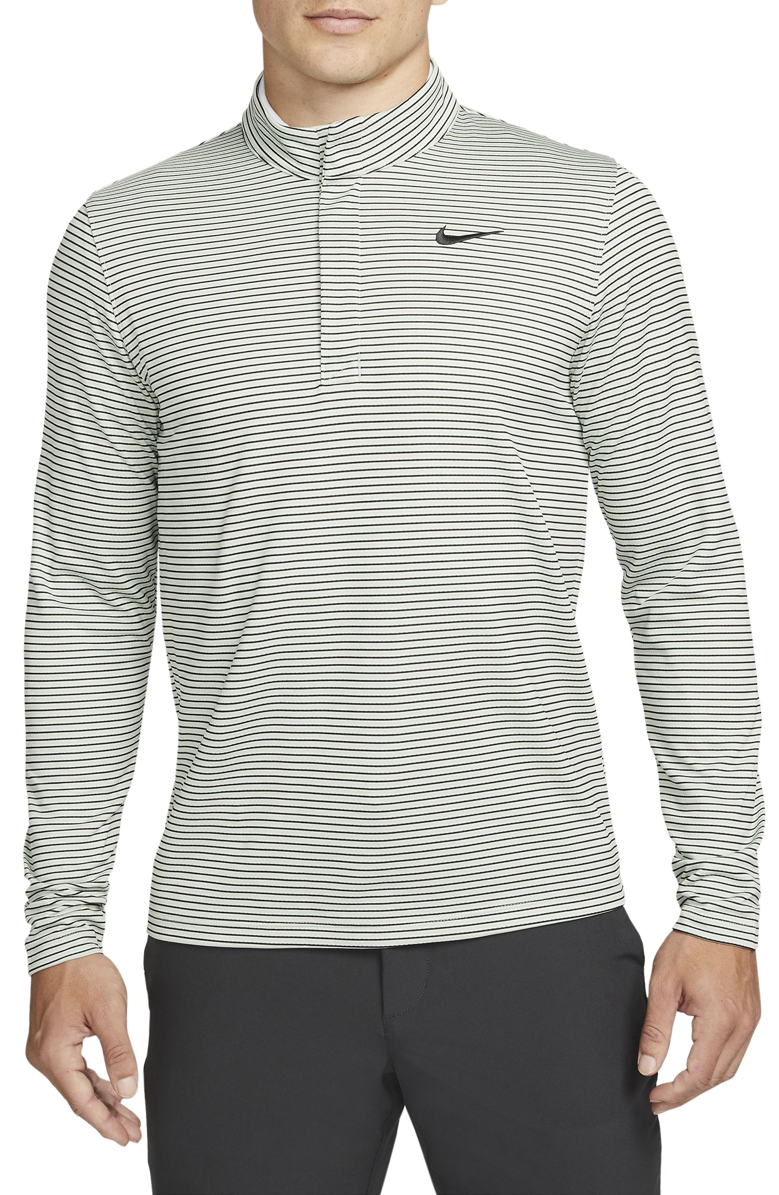 nike men's victory stripe golf pullover