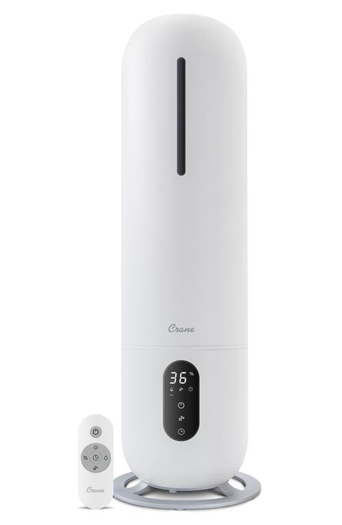 Crane Air Ultrasonic Cool Mist Tower Humidifier in White at Nordstrom