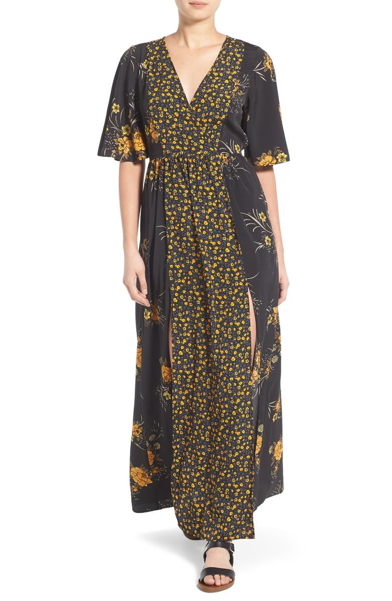 Band of Gypsies Floral Maxi Dress | Nordstrom
