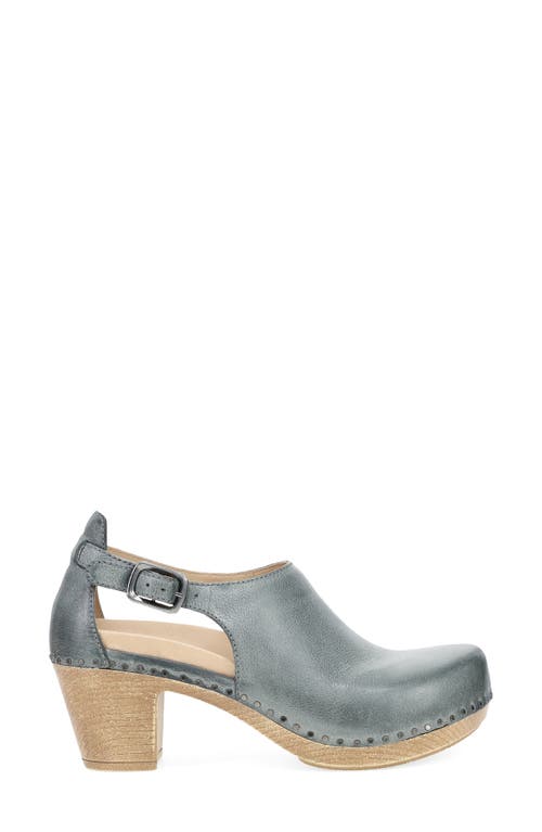 Shop Dansko Sassy Cutout Clog In Slate