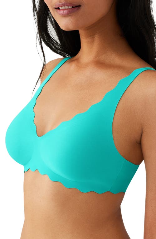 Shop B.tempt'd By Wacoal B.wow'd Wireless Convertible T-shirt Bra In Water Garden