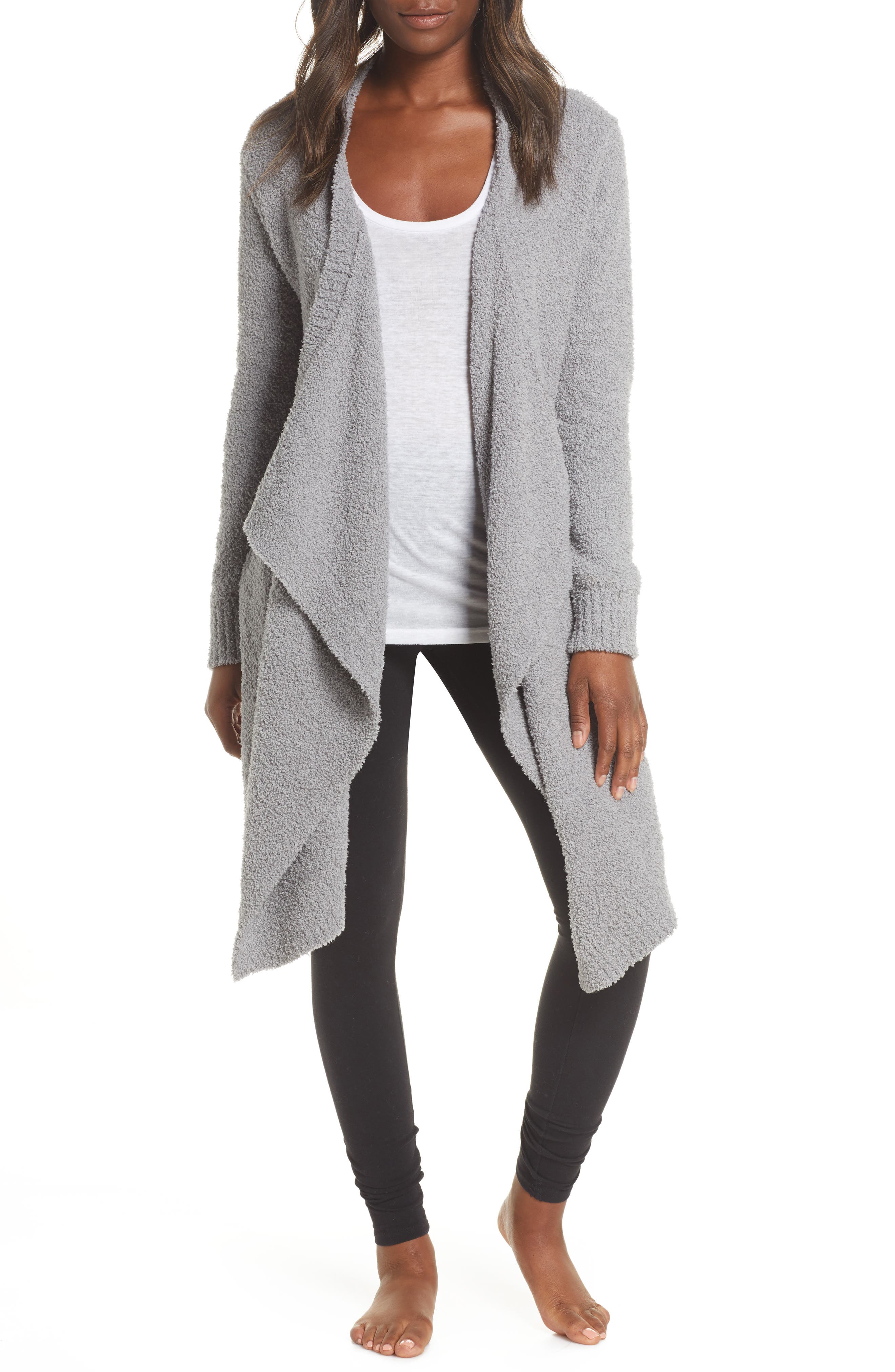 womens grey cardigan