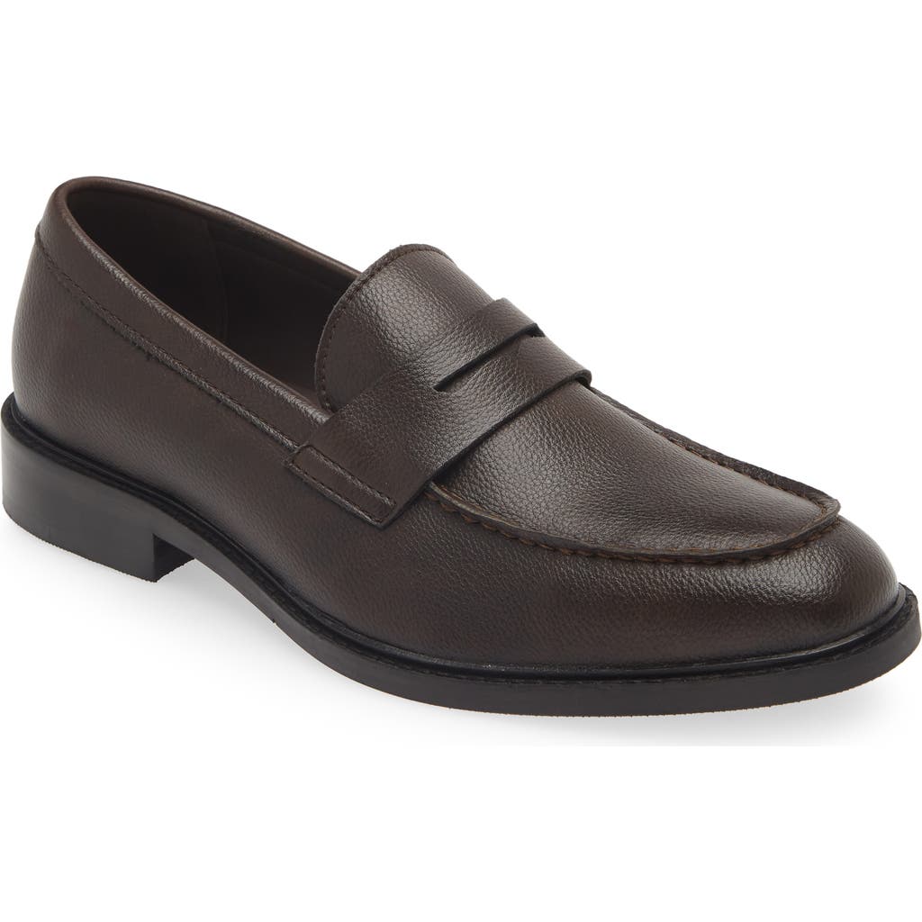 Abound Wade Penny Loafer In Brown Dark