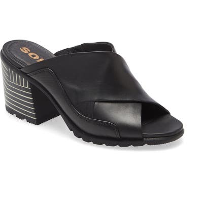 Sorel Nadia Slide Sandal, Black