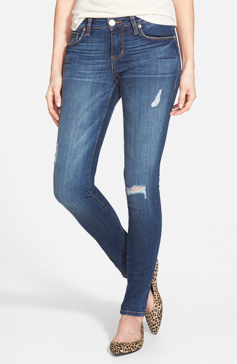STS Blue 'Piper' Deconstructed Skinny Jeans (Coral Beach) | Nordstrom