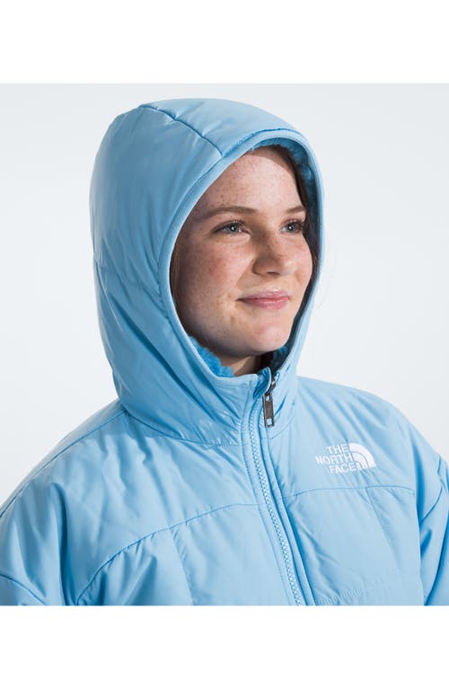 Shop The North Face Kids' Shasta Water Repellent Reversible Hooded Jacket In Cornflower