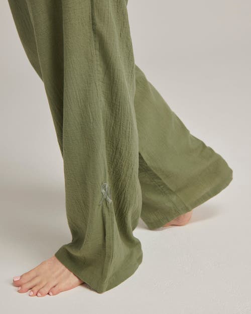 Shop Nudea The Classic Trouser In Sage