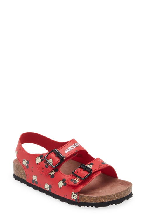 Tucker + Tate x Disney Mickey Mouse Buckle Sandal in Red