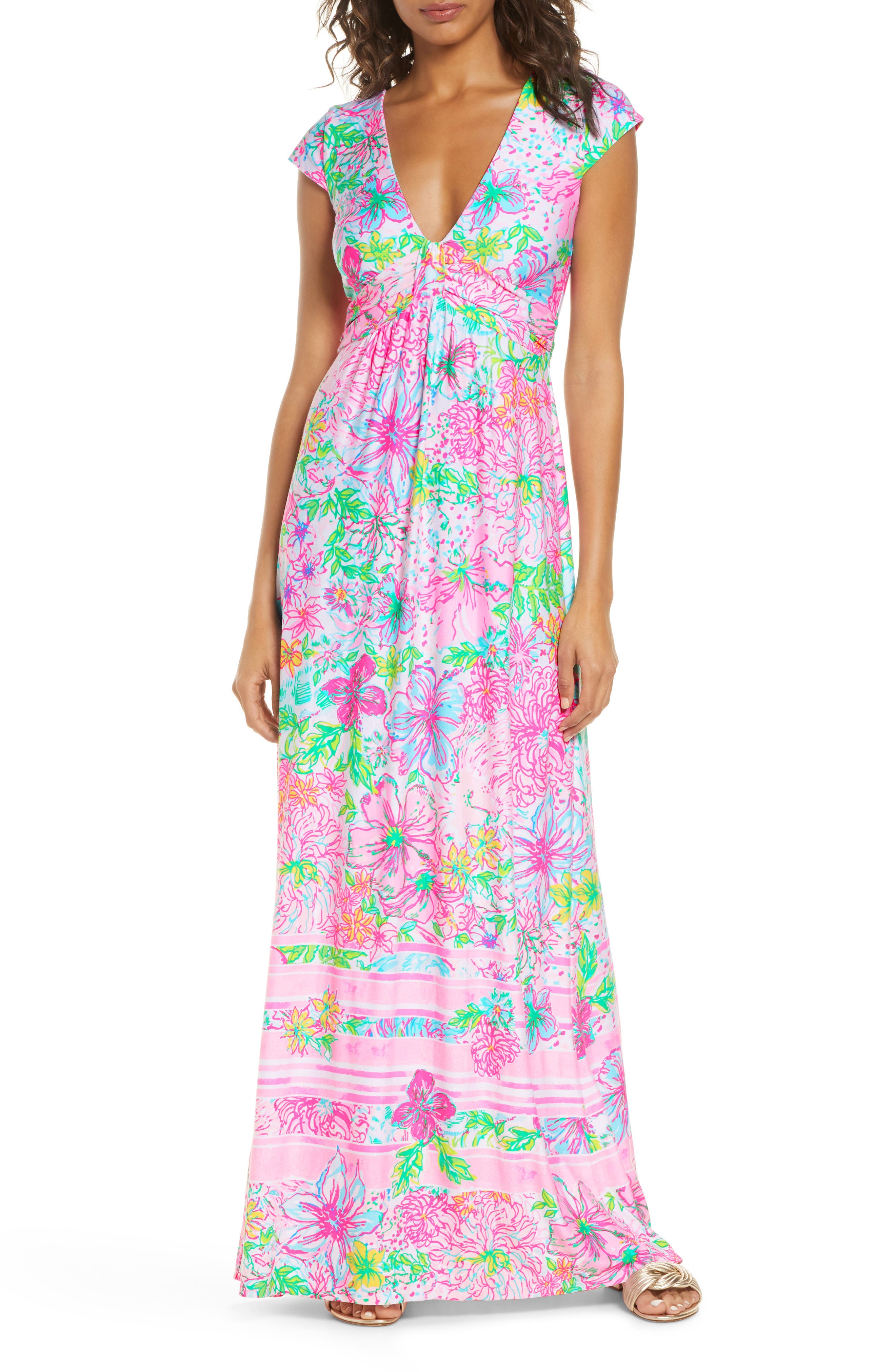 Lilly Pulitzer Maxi Dress With Sleeves Best Sale, UP TO 56% OFF 