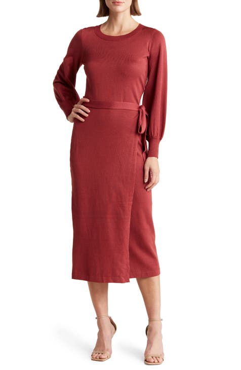 Burgundy Dresses for Women Nordstrom Rack