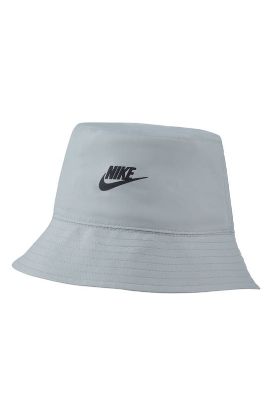 Nike Kids' Sparkle Swoosh Bucket Hat In Grey