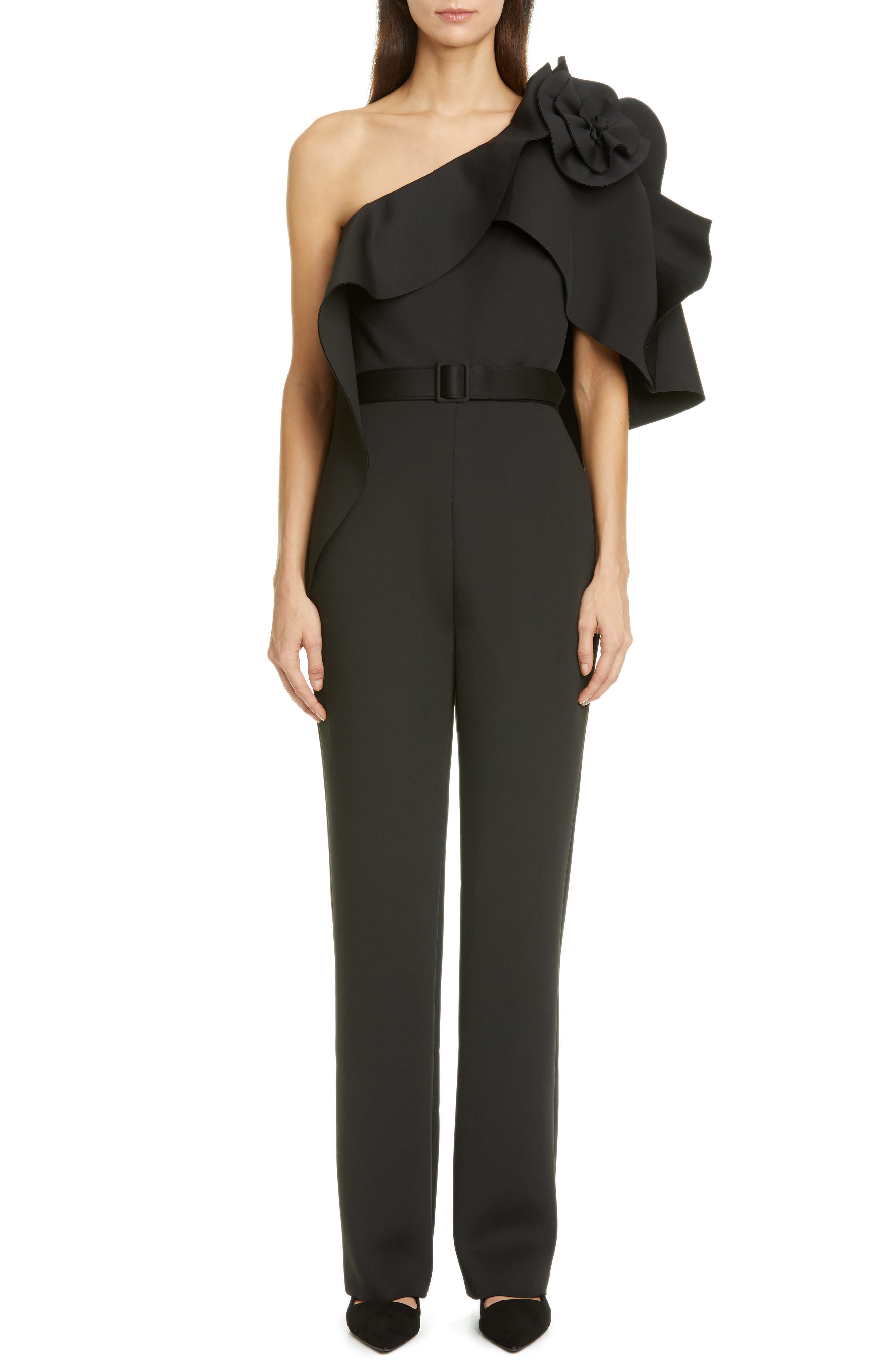 badgley mischka jumpsuit