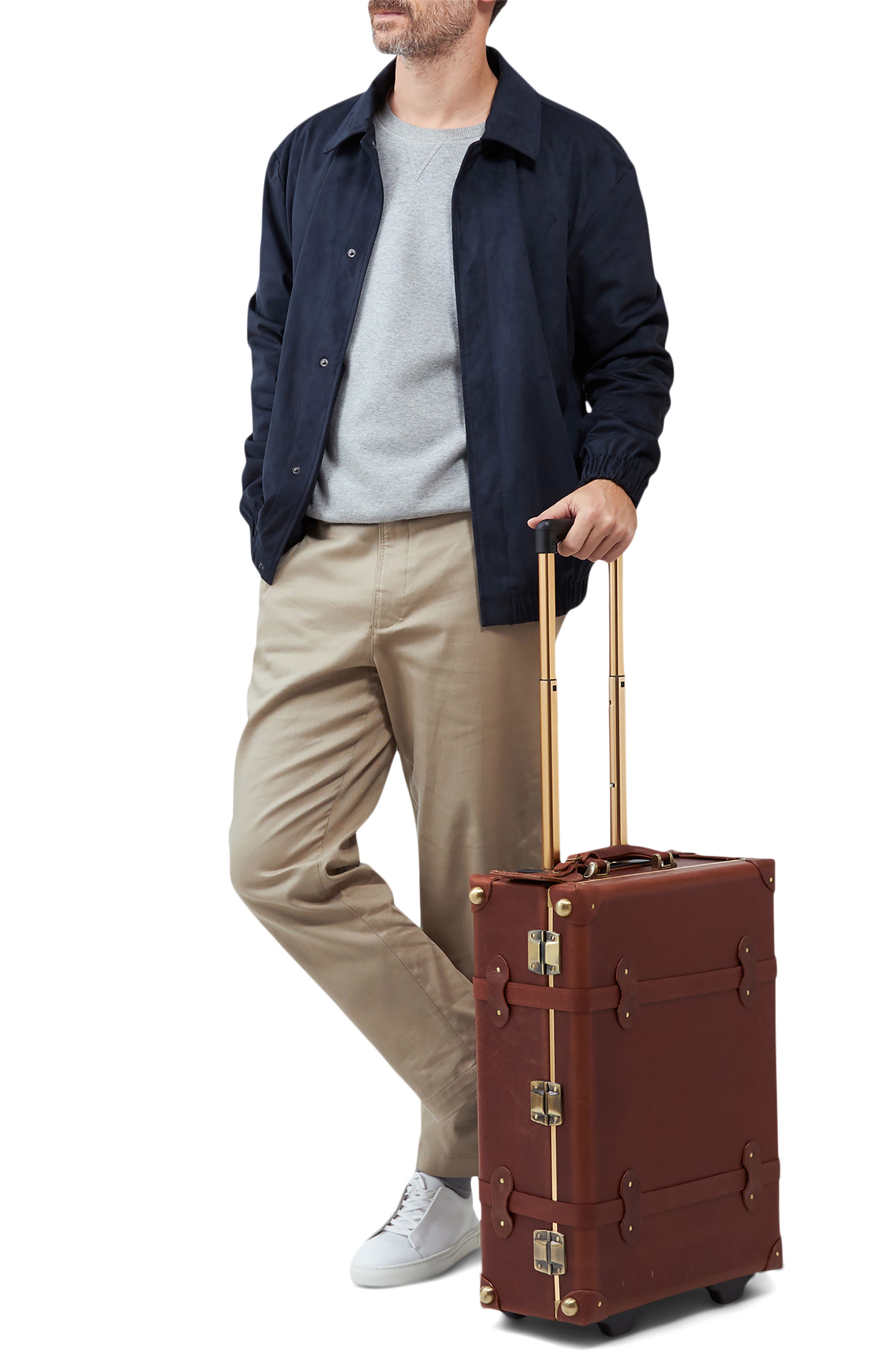 SteamLine Luggage The Entrepreneur 20-inch Rolling Carry-On in Red