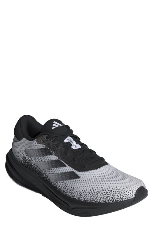 Shop Adidas Originals Adidas Supernova Stride Running Shoe In Black/white/black