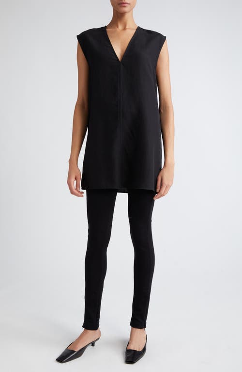 TOTÊME TOTEME FLUID SLEEVELESS V-NECK TOP